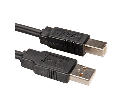 Kábel Roline Value USB 2.0 A-B M/M 0.8m