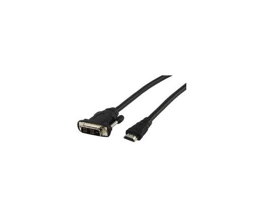 Kábel Roline Value DVI - HDMI átalakító 2m