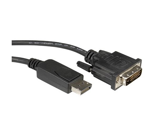 Cable Roline Value DisplayPort DP M - DVI (24+1) M 1 m