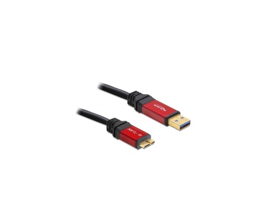 DELOCK Cable USB 3.0-A > micro-B male / male 5m Premium (82763)