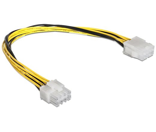 DELOCK Cable Power 8 pin EPS Extension male -> female