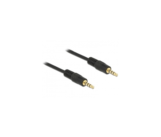 Delock Cable Stereo 3.5 mm 4 pin plug > plug 3 m