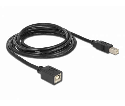 DELOCK Cable USB 2.0 B male -> B female Extension 2 m