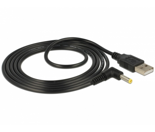 DELOCK tápkábel USB -> DC 4.0x1.7mm St/St 90o 1.5m