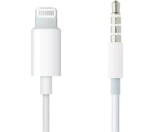 APPLE Lightning – 3,5 mm-es audiokábel (1,2 m) – fehér