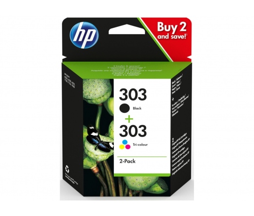 HP 303 2-pack Black/Tri-color