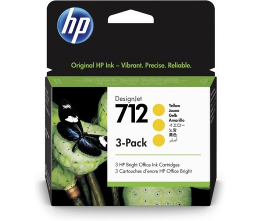 HP 712 29ml yellow 3Pack