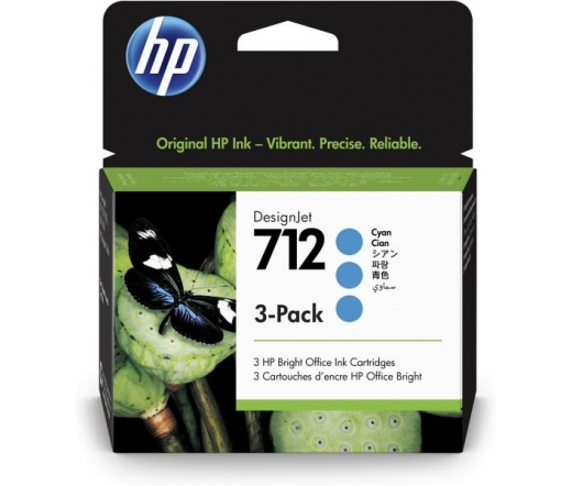 HP 712 29ml cyan 3Pack