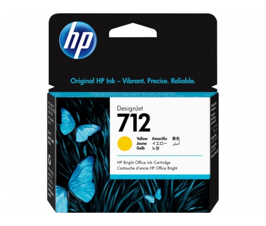 HP 712 29ml yellow