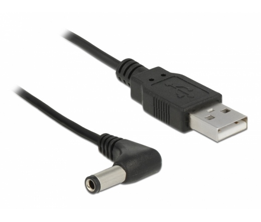 Delock USB Power Cable to DC 5.5 x 2.5 mm male 90° 1.5 m