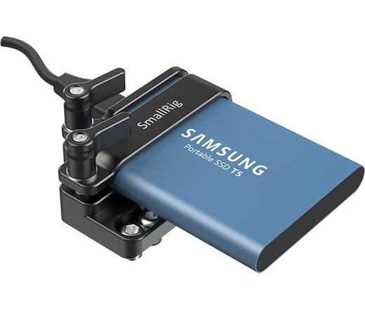 SMALLRIG Samsung T5 SSD Mount for BMPCC 4K/6K and Z CAM 2245