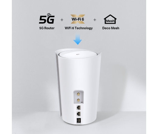 TP-LINK Deco X50-5G 5G AX3000 Whole Home Mesh WiFi 6 Gateway 1-Pack