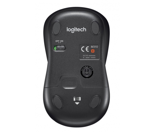 LOGITECH WIRELESS MOUSE M310 SILVER 2.4GHZ EWR2