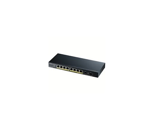 ZYXEL GS1100-10HP 8-port GbE Unmanaged PoE Switch with GbE Uplink