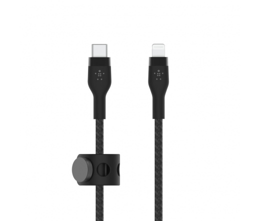 BELKIN Pro Flex USB-C / Lightning MFi 1m fekete