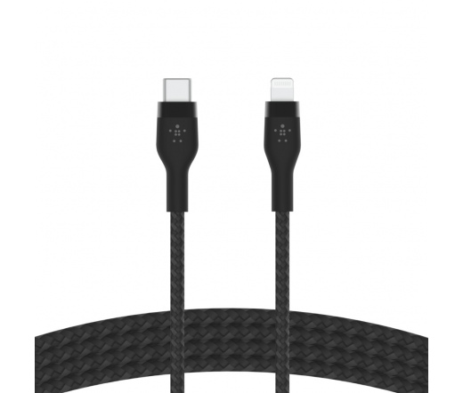 BELKIN Pro Flex USB-C / Lightning MFi 1m fekete