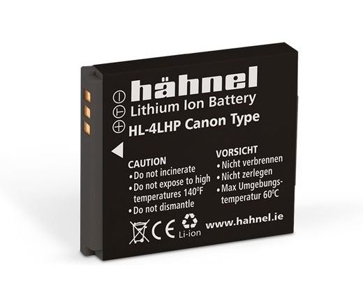 HAHNEL HL-4LHP akkumulátor (Canon NB-4LHP 760 mAh)