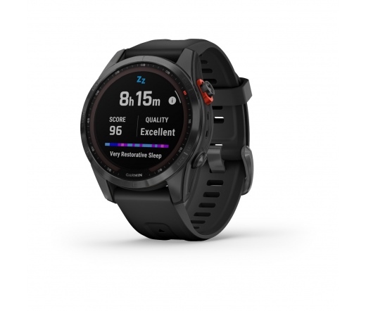 GARMIN Fenix 7S Solar - Slate Gray with Black Band