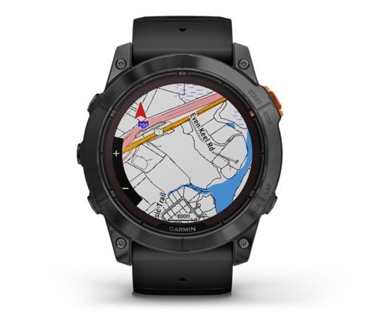 GARMIN Fenix 7X Pro Solar - Slate Grey with Black Band