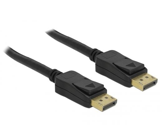 Delock Kábel Displayport 1.2 dugó > Displayport dugó 4K 60 Hz 7 m (3 év)