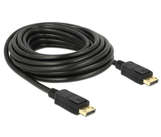 Delock Kábel Displayport 1.2 dugó > Displayport dugó 4K 60 Hz 7 m (3 év)