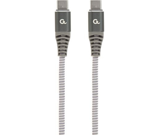 GEMBIRD USB Type-C 60W Power Delivery (PD) prémium töltő- és adatkábel 1,5m