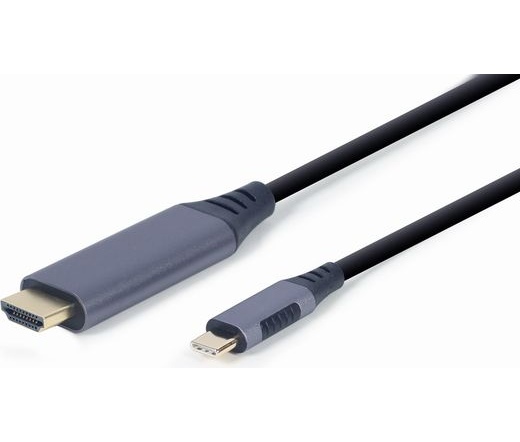 GEMBIRD USB Type-C / HDMI 4K 60Hz 1,8m szürke