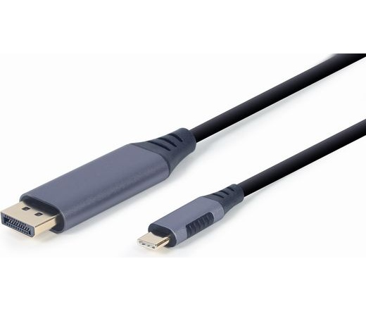 GEMBIRD USB Type-C / DisplayPort 4K 60Hz 1,8m szürke