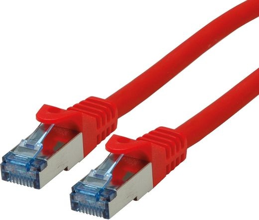 ROLINE S/FTP PATCH kábel CAT6A LSOH 20m piros