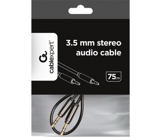 GEMBIRD 3.5mm stereo audio 0.75m