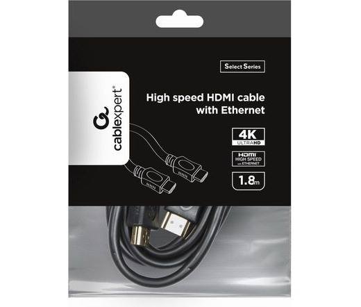 GEMBIRD High speed HDMI cable with Ethernet "Select Series" 1.8m