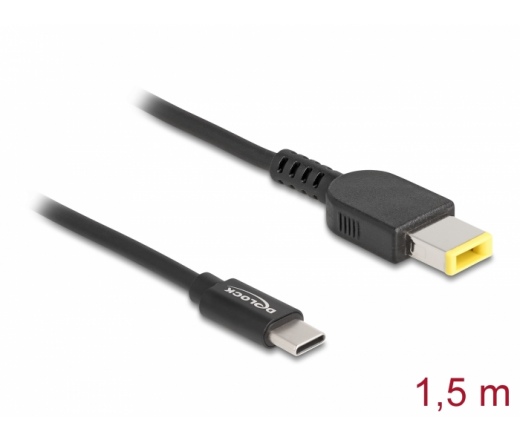 DELOCK laptop töltőkábel USB-C / 11,0x4,5mm Lenovo 1,5m