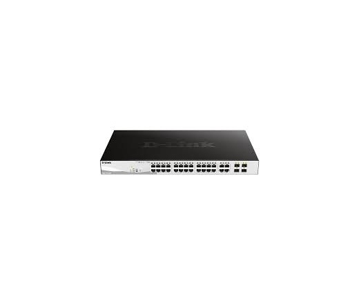 D-LINK DGS-1210-28P 24x10/100/1000BASE-T PoE + 4x100/1000Mbps combo