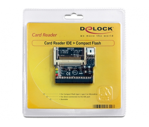 CARD READER DELOCK IDE > Compact Flash