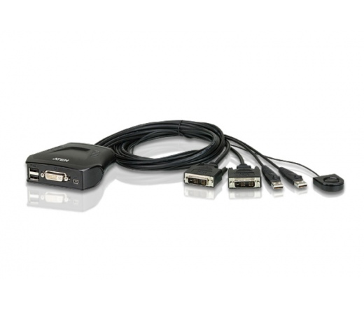 ATEN KVM Switch 2PC USB DVI