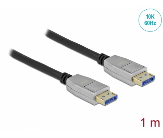 DELOCK DisplayPort 2.0 kábel 10K 60Hz 54Gbps 1m