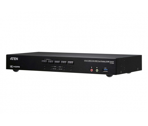 ATEN CS1844 KVMP Switch USB 3.0, 4K HDMI, Dual Display, 4 port