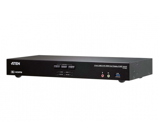 ATEN CS1842 KVMP Switch USB 3.0, 4K HDMI, Dual Display, 2 port