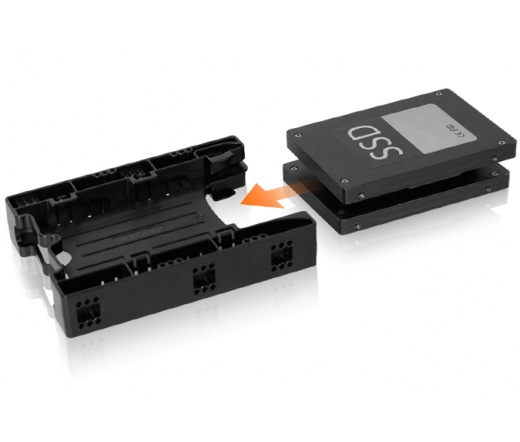 Icy Dock MB290SP-B Dual 2.5” SSD/HDD Mounting Kit/Bracket