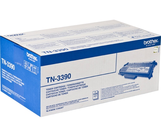 Toner Brother TN-3390 mono laser 12000 oldal (HL-6180DW/DCP-8250DN/MFC-8950DW)