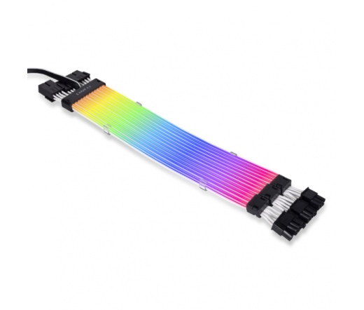 LIAN LI Strimer Plus V2 Triple 8 tűs RGB VGA tápkábel 30cm