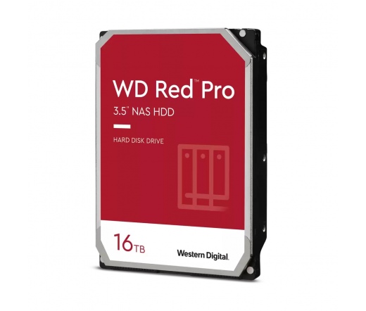 HDD Western Digital 16TB RED PRO 512MB CMR 3.5IN SATA 6GB/S INTELLIPOWERRPM