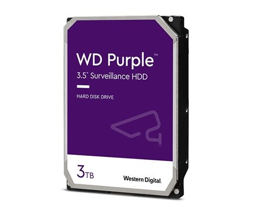 WD Purple 3,5" 256MB Cache 3TB