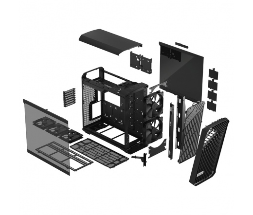 FRACTAL DESIGN Torrent Black TG Light