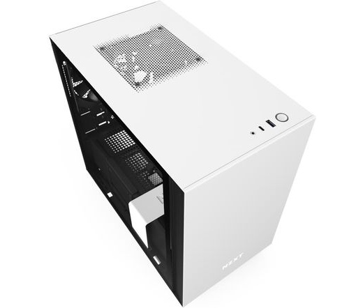 HÁZ NZXT - H210 Matt fehér - CA-H210B-W1