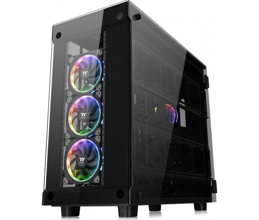 HÁZ THERMALTAKE View 91 TG RGB Super Tower - Fekete