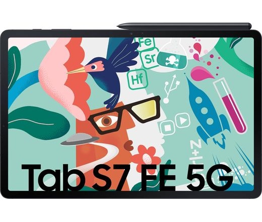 SAMSUNG Galaxy Tab S7 FE 5G misztikus fekete