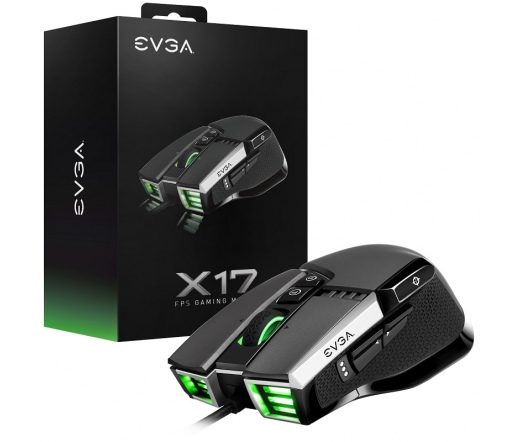 EVGA X17 Gaming Mouse 16000dpi - Grey