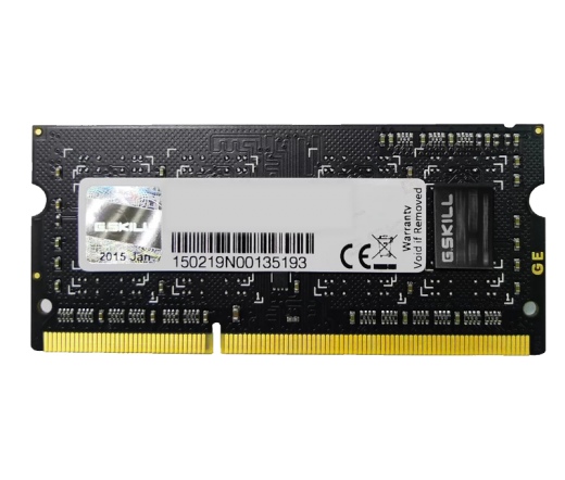 G.SKILL Standard DDR3 SO-DIMM 1600MHz CL10 8GB Black