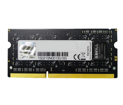 G.SKILL Standard DDR3 SO-DIMM 1600MHz CL9 2GB Black